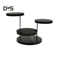 Desktop Jewelry Rack 3-tiers 360 Degree Rotation Watch Glasses Necklace Display Holder Jewelry Stand Room Decor Retail Bracelet Organizer juoda