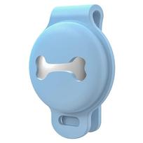 Nešiojamas šunų sekimo lokatoriaus dangtelis, apsaugantis nuo praradimo ir vandeniui atsparus nešiojamasis Bluetooth lokatoriaus dangtelis One Size mėlyna