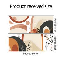 Netaisyklingos arkos Miegamasis Svetainė Namų Sienų Dekoravimas Dekoravimas Sienų Lipdukai Lipnūs 39*98CM*2PCS/fun-L034
