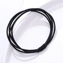 Handmade 4-in-1 Hair Loop with High Elasticity Headband for Girls, Colorful Rubber Bands for Accessories