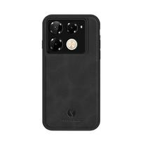 Odinis telefono dėklas Infinix Smart 9 8 7, Magnetinis smūgiams atsparus telefono dėklas Spark 20 Pro Plus 20C Go 2024, Objektyvo apsauga, Minkšto silikono buferio dėklas For Infinix Smart 9 juoda