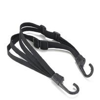 Elektrinio dviračio dirželis, Motociklo šalmo tvirtinimo dirželis, Elastingas elastinis dirželis, Virvės surišimo dėžutės elastinė virvė 60cm juoda