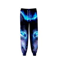 Wolf Animals Fashion Men Track Jogger Baggy Pants Hip Hop Sweatpants Pantalon Homme Streetwear Sweat 3D Trousers Gym Clothing M