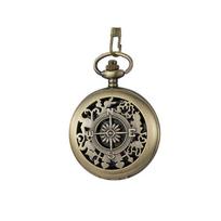 New Compass Pocket Watch Outdoor Mountaineering Adventure Equipment Flip Compass Pocket Watch beige