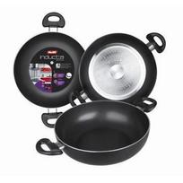 Poêle profonde - Inducta - 24 cm - Aluminium 3 mm - Anti-adhésif - Tous feux dont induction juoda