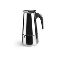 Cafetière à Expresso Moka - Ibili - 6 Tasses - Acier Inoxydable - Compatible Induction - 280 ml