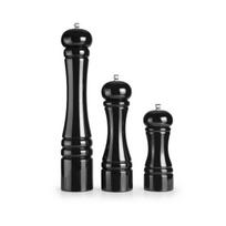 Moulin à poivre - Bois - 22 cm - Noir - Design élégant - 1 pièce juoda