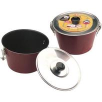Moule Charlotte - IBILI - 18 cm - Aluminium anti-adhérent - Rouge - Passe au lave-vaisselle