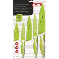Couteaux de Cuisine - IBILI - 727650 - Inox Antiadhésif - 3 Pièces - 8,5/12,5/15 cm