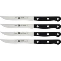 Coffret de 4 couteaux Zwilling TWIN GOURMET 12cm manches noirs
