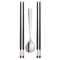 ZWILLING Chopsticks - Set de Baguettes Chinoises et Cuillère (5 Pièces) raudona