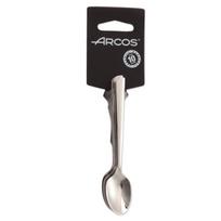 Ensemble de cuillères à moka Arcos Tuscany 574100 monobloc en acier inoxydable 18/10, 6 pièces et lame de 11,5 cm en présentoir.