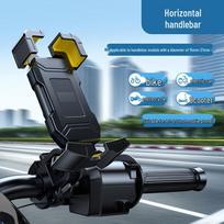 Telefono laikiklis elektromobiliams ir motociklams: Atsparus smūgiams ir vandeniui navigacijos laikiklis dviračiams.