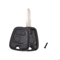 SOURCING MAP Key Shell Key Shell for Peugeot 106 206 306 307 405 Plip Remote Control 2 Buttons with Blade Replacement Box juoda