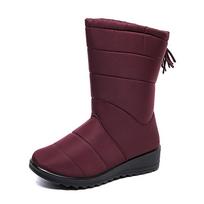 High Jane Tube Snow Boots Waterproof Windproof Warm Boots Plush Comfy Multi-color Couples Mens Boots Women Boots Plus Size 44 35 black