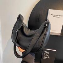 Nauja Koldūnų formos rankinė moterims, didelės talpos peties rankinės, PU odinės crossbody rankinės, madinga messenger tipo rankinė