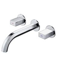 Bathroom basin faucet brushed gold Bathroom faucet Rose Gold Tap Widespread Black Basin Mixer Hot Cold shower room sink Faucet white