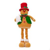 Christmas Gingerbread Doll Figure Decoration Lovely Decorative Ornament for Male