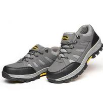 Fashion Mountaineering labor insurance shoes outdoor wear-resistant non-slip work shoes anti-smashing safety boots H157 36 pilka spalva