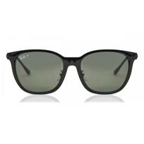 Ray Ban Rb4333d Asian Fit Polarized 601 9a Unisex Sunglasses Black/55