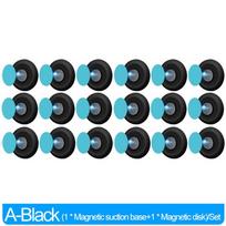 Magnetiniai kabliukai Sieninis laikiklis Stiprus magnetas Nuotolinio valdymo pultelio nematomas laikiklis Šaldytuvo lipdukas Namų organizatorius Kabliukas nereikia gręžti 2PCS(1set)
