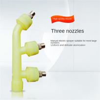 Multifunctional Sprayer Nozzle Portable Garden Lawn Irrigation Single Double Three Nozzle Head Pesticide Spraying Sprinkler 3 heads geltona