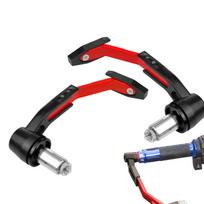 Motorcycle Handlebar Guards 7/8 Inch Brake Clutch Lever Guard Hand Lever Guards Aluminium Alloy Handguards Falling Protection