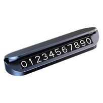 Paprasta automobilio laikino parkavimo kortelė telefono numeris automobilio telefono laikiklis šviečianti telefono numerio lentelė automobilių stovėjimo aikštelė automobilių stiliaus aksesuarai