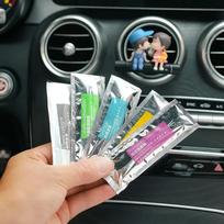 5Pcs Car Air Freshener Replacement Car Perfume Car Styling Solid Diffuser Stick Replacement Cores Conditioning Air Vent Perfum gray