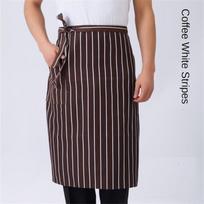 Chef apron special kitchen men's hotel restaurant restaurant back kitchen half-length short apron household cleaning