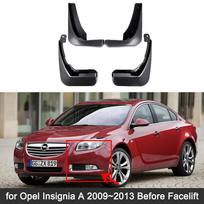 Automobilio purvasargiai Opel Insignia A Mk I G09 2009~2017 Galinio rato apsauginis sparnas Apsauginiai nuo purslų gaubtai Išorės dalys Priedai gray
