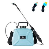 5L žemės ūkio elektrinis purkštuvas, 2 režimai, augalų miglotuvas, 1800mAh/2400mAh, sodo laistymo purkštuvas sodui, veja, ūkiui