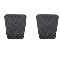2x guminis stabdžių sankabos pedalo trinkelės dangtelis, skirtas Hyundai Accent Elantra Sonata Tucson i20 i30 Mitsubishi Pajero Montero Lancer EVO automobiliui black