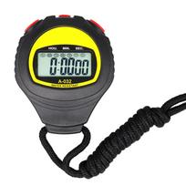 Didelio ekrano elektroninis chronometras Profesionalus bėgimo laikmatis Sporto teisėjo trenerio laikmatis Vandeniui atsparus bėgimo chronometras pilka