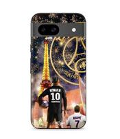 Case - MANIACASE - Google Pixel 8a - Soft - Black - Neymar Mbappé Christmas juoda
