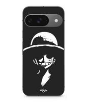Case - MANIACASE - Google Pixel 9 - Soft - Black - Monkey D. Luffy juoda