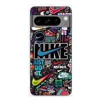 Case for Google Pixel 8 Pro nike air colorful style just do it pikachu goku juoda