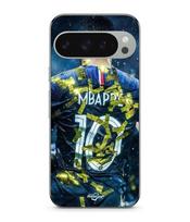 Case - MANIACASE - Google Pixel 9 Pro - Kylian Mbappe - Black - Soft juoda