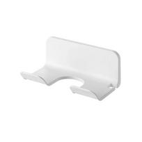 Hair Dryer Holder Wall Bathroom Shelf Without Drilling Plastic Hair Dryer Stand with Storage Box Toilet Blower Holder Shelf