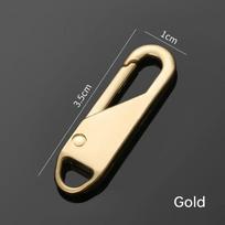 10Pcs Universal Zipper Puller Detachable Metal Zipper Head Repair Kits For Zipper Slider DIY Craft Sewing Clothes Accessories 10Pcs