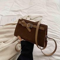 Women New Crossbody Matte Finish Bag Fashionable Western Personalized New Style Single Shoulder Bag Trendy Elegant Leisure Bag (20cm<Max Length<30cm)