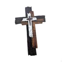 Medinis sieninis kryžius vakarėlių reikmenys kūrybinga kaimiška dovana rankdarbių dekoracija pakabinamas ornamentas skirtas