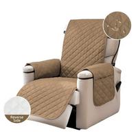 Quilted Recliner Sofa Cover Waterproof Slipcover Anti-Slip Chair Covers Washable Anti-wear for Kids/Dogs/Pet Furniture Protector