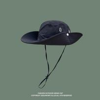 Western Cowboy Hat For Women'S Summer Outdoor Camping, Mountaineering, Hiking, Pen Hat, New Sunshade And Sunscreen Fishing Hat one size gray