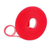 Nylon Straps Power Wire Loop Tape Nylon Cable Ties Multicolor Fastener Reusable Magic Tape Red