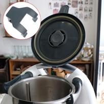 Puodo dangčio laikiklio dangčio sagties tvirtinimas, skirtas Thermomix Tm6 Tm5 Tm31 rankenos laikikliui black