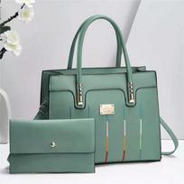 PU Leather Women Messenger Bag with Strap Fashion Cross Body Shoulder Bag Outdoor Handbag Large-capacity Ladies Bags Wallet gray
