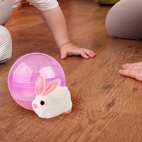 Kamuoliukų žaislai Ankstyvojo ugdymo žaislas Elektrinis elektroninis augintinis Žiurkėnas Montessori šventei Rabbit brown