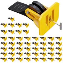 50 PCS Tile Leveling System Reusable Wall Leveler Wedges Spacers Leveling Device Construction Tool Leveler Locator Spacers