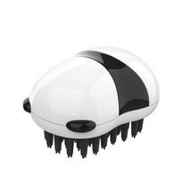 Pet Hair Remover Panda Style Pet Bath Brush Wet Cat Dog Massage Comb Pet Dog Cat Grooming Pet Brush Dog Brush white
